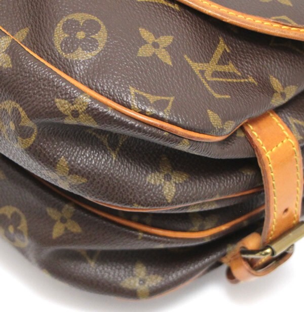 ルイヴィトン LOUIS VUITTON ソミュール30 ショルダーバッグ モノグラム M42256 【64845】_画像6