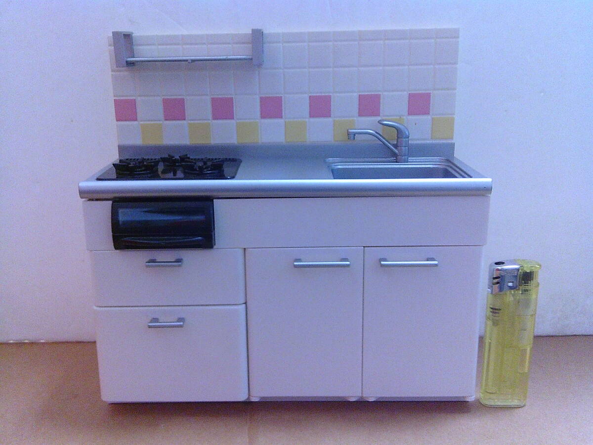 E62【模型セット】冷蔵庫/キッチン/未使用_画像1