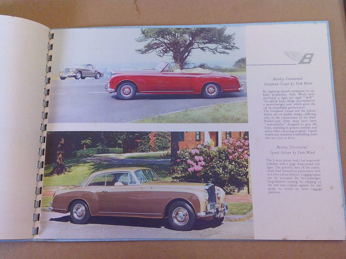 F122[ car pamphlet 5 pcs. + photograph 2 sheets ] Rolls Royce / Bentley 