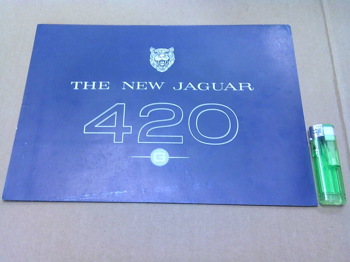 F129[ car pamphlet / English inscription ]JAGUAR/420G