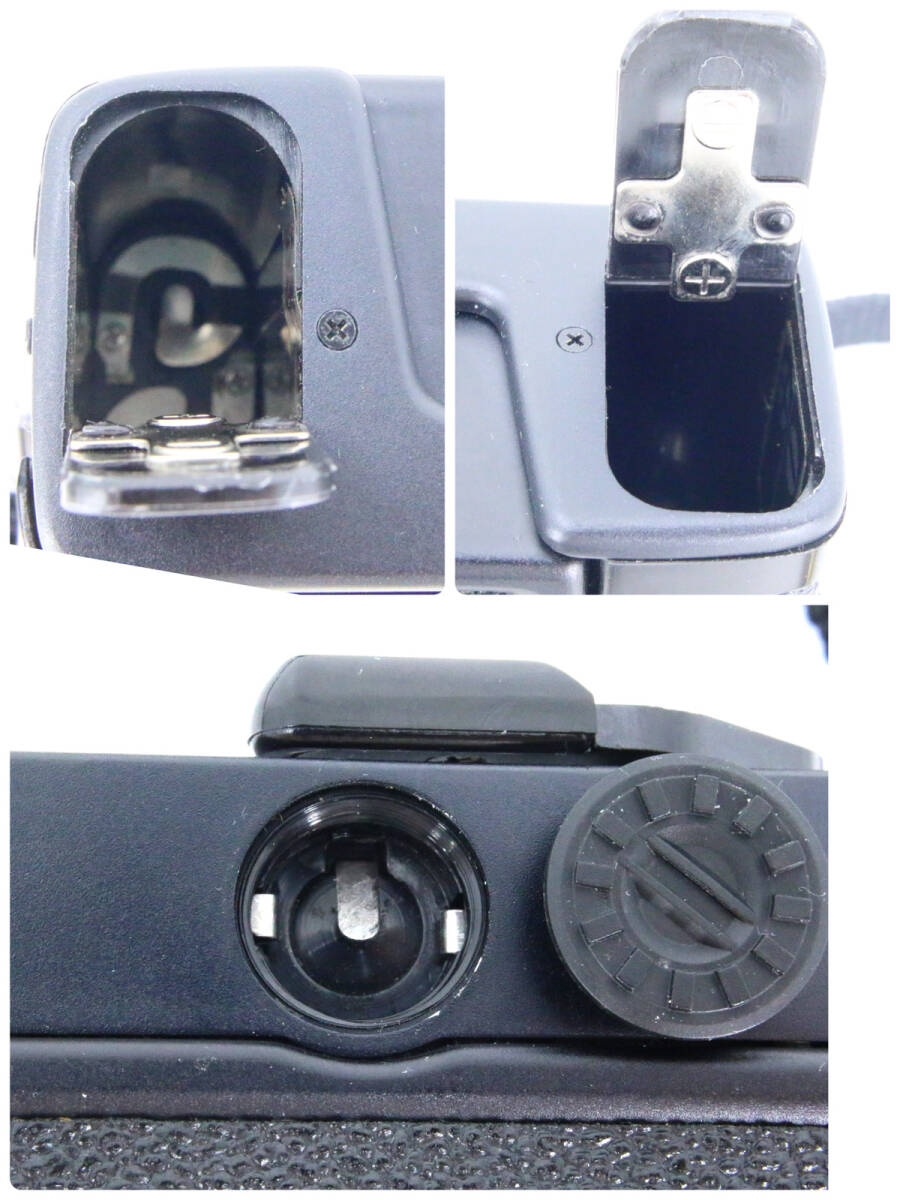 1円～【動作未確認】コニカ Konica c35 EF コンパクトフィルムカメラ 38mm F2.8 _画像4