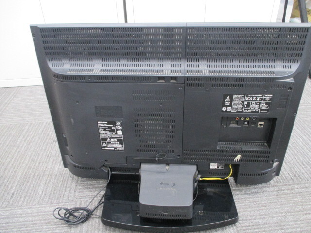 三菱 32型液晶テレビ LCD-32BHR500 リモコン無し ブルーレイ内臓 通電のみ確認済 2011年製 激安1円スタートの画像6