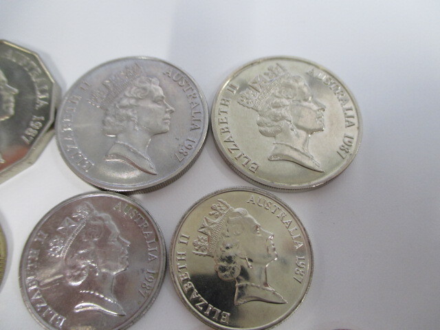 オーストラリア 硬貨 エリザベスⅡ女王 古銭 おまとめ 詳細不明 激安1円スタートの画像4