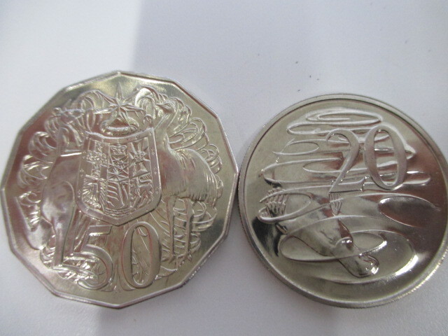 オーストラリア 硬貨 エリザベスⅡ女王 古銭 おまとめ 詳細不明 激安1円スタートの画像7