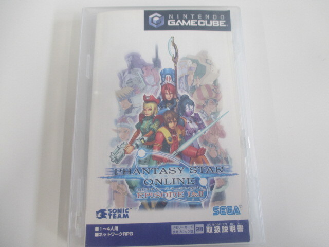 任天堂 ゲームキューブソフト ファンタシースターオンライン エピソード１＆２ 激安1円スタートの画像3