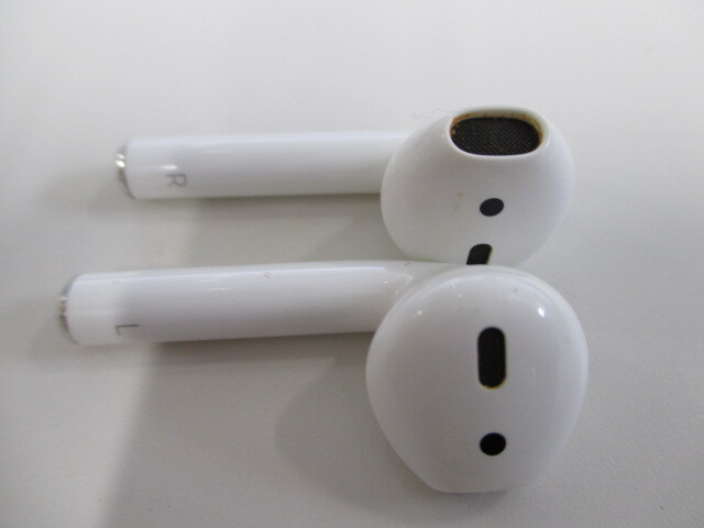 Apple アップル AirPods エアポッツ 第2世代 ワイヤレスイヤホン 通電未確認 激安1円スタートの画像6