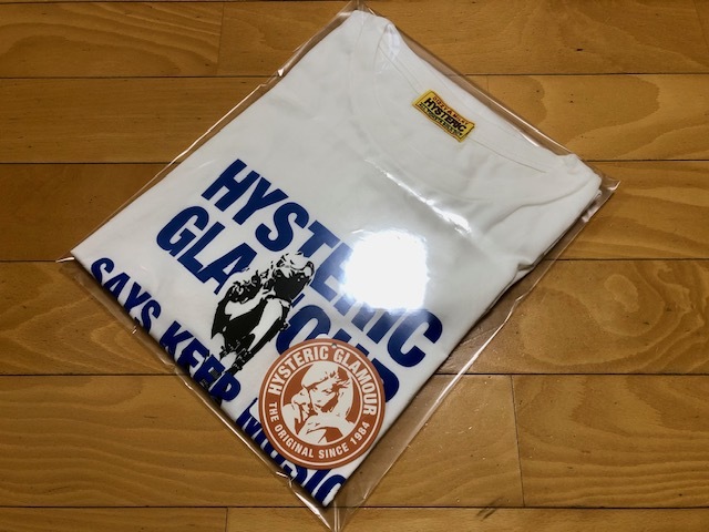 【HYSTERIC GLAMOUR】KEEP MUSIC オーバーサイズTシャツ_画像2