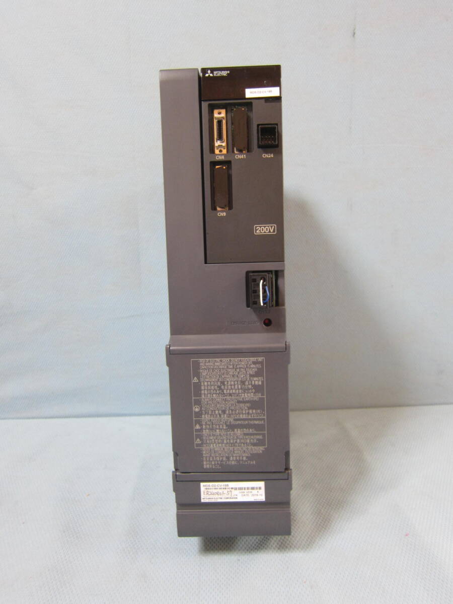 MITSUBISHI SERVO DRIVE UNIT MDS-D2-CV-185 三菱 サーボアンプ_画像3