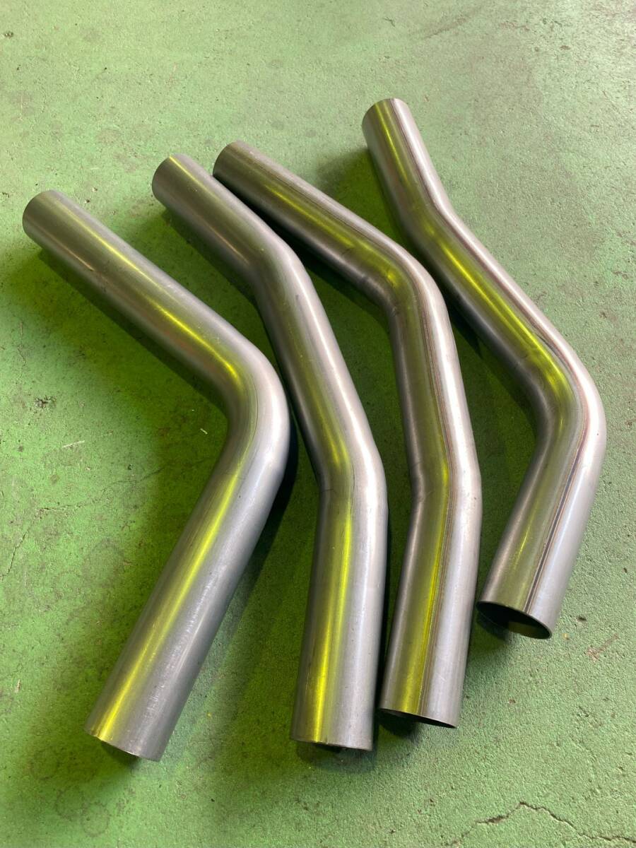  stainless steel 409 material bending . pipe φ50.8 board thickness 1.5 millimeter edge material sk LAP 