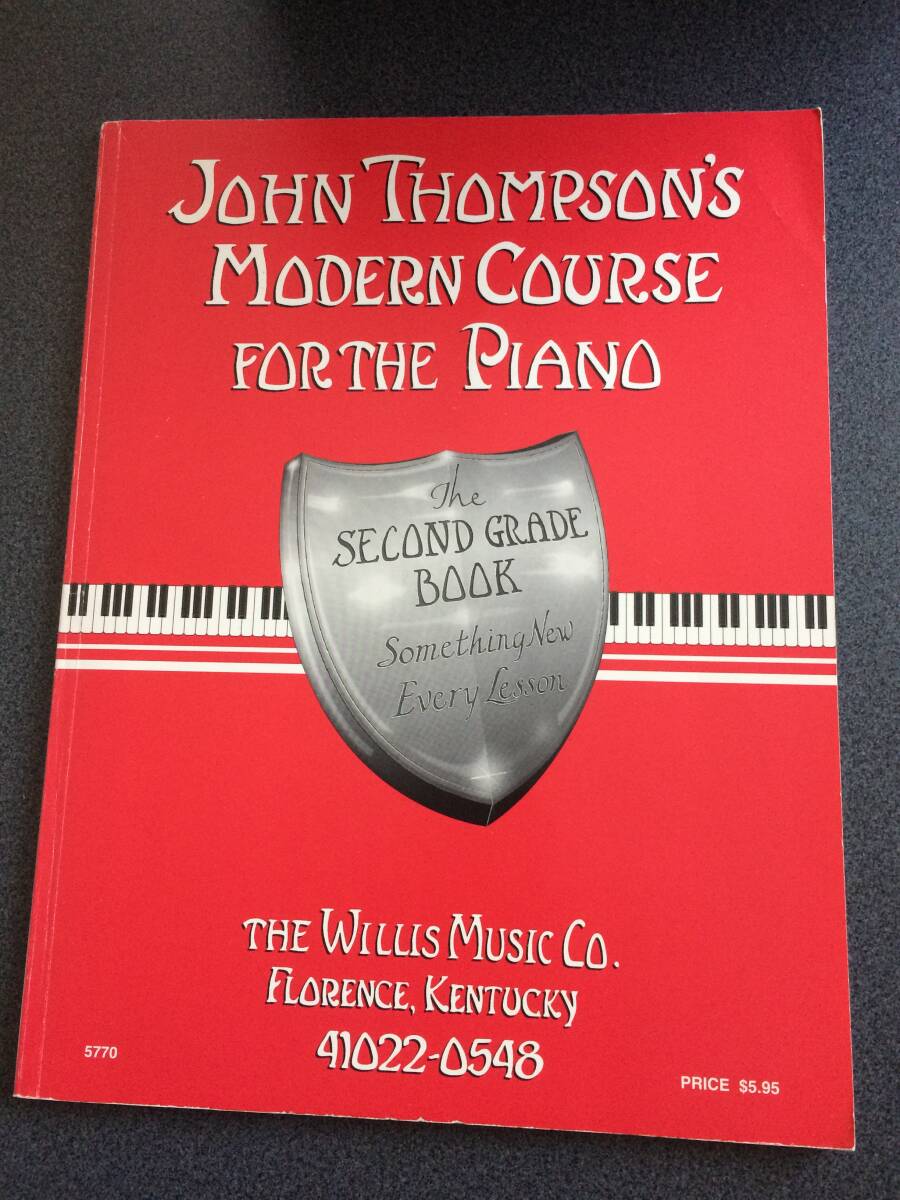 ◆◇トンプソン 英語版 John Thompson's Modern Course for the Piano （2nd Grade） /人気ピアノ教則本◇◆_画像1