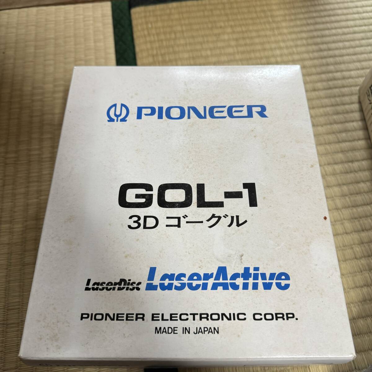 PIONEER 3Dゴーグル (GOL-1) 本体 パイオニア 動作未確認 レーザーアクティブ_画像3
