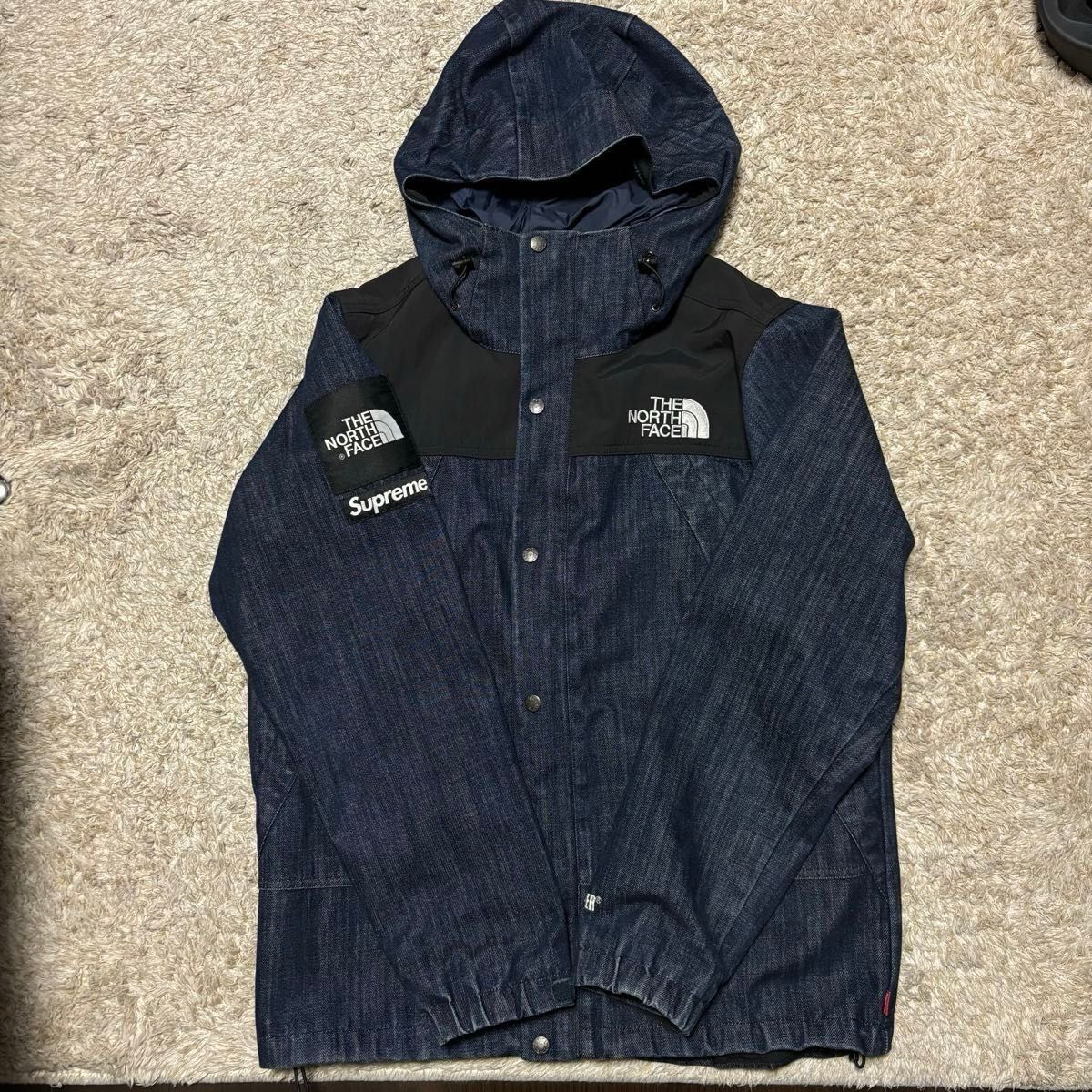 supreme the north face denim dot shot jacket シュプリーム supreme the north face denim dot shot jacket シュプリーム
