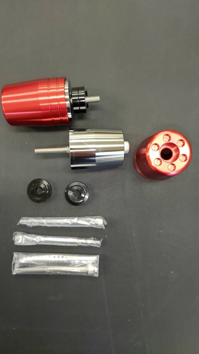 [ new goods ]POSH heavy weight to bar ends & cover ( red ) CB1300SF CB400SF CBR250RR 17~ Hayabusa etc. 031979-00&01879-03 * attention equipped 