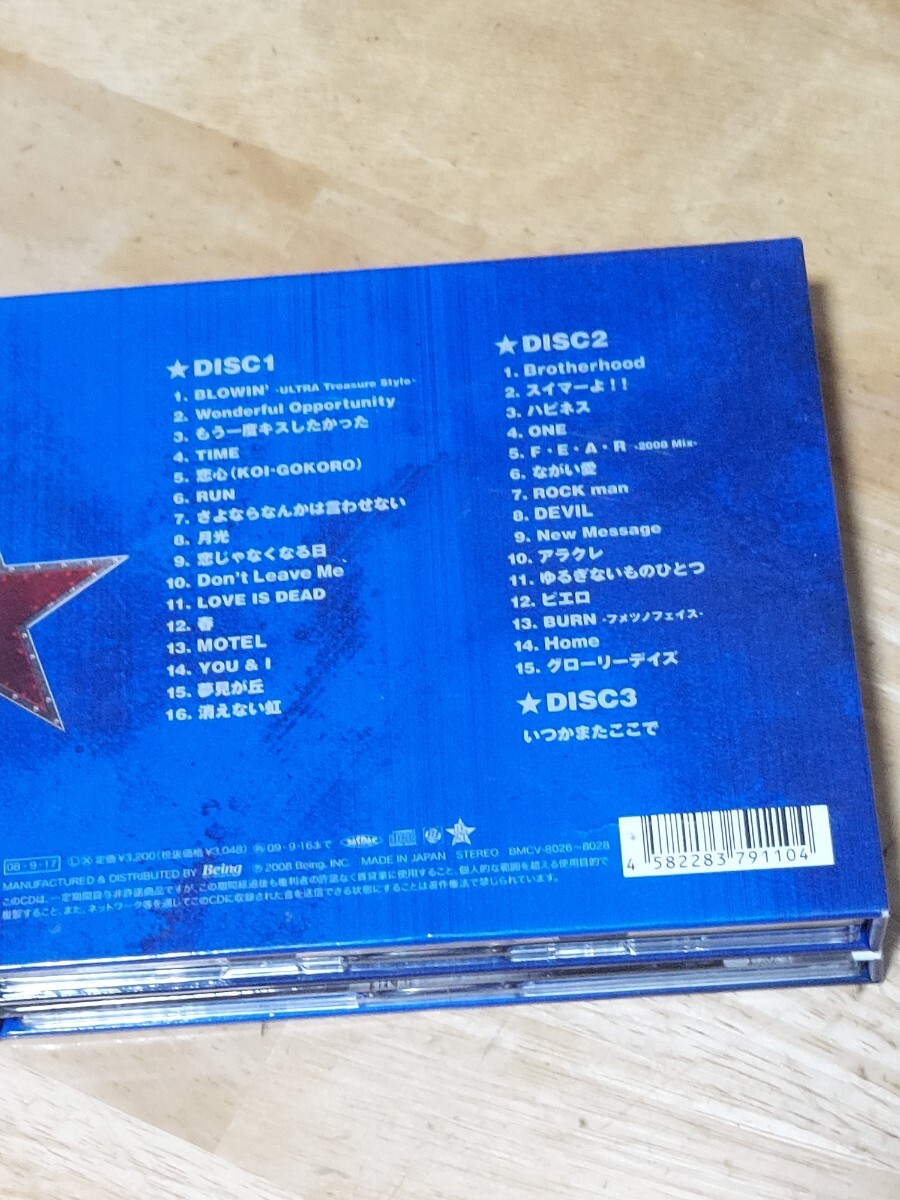 中古CD 3枚組　B'z　B'z the best ULTRA treasure レンタルアップ商品ではありません。_画像2