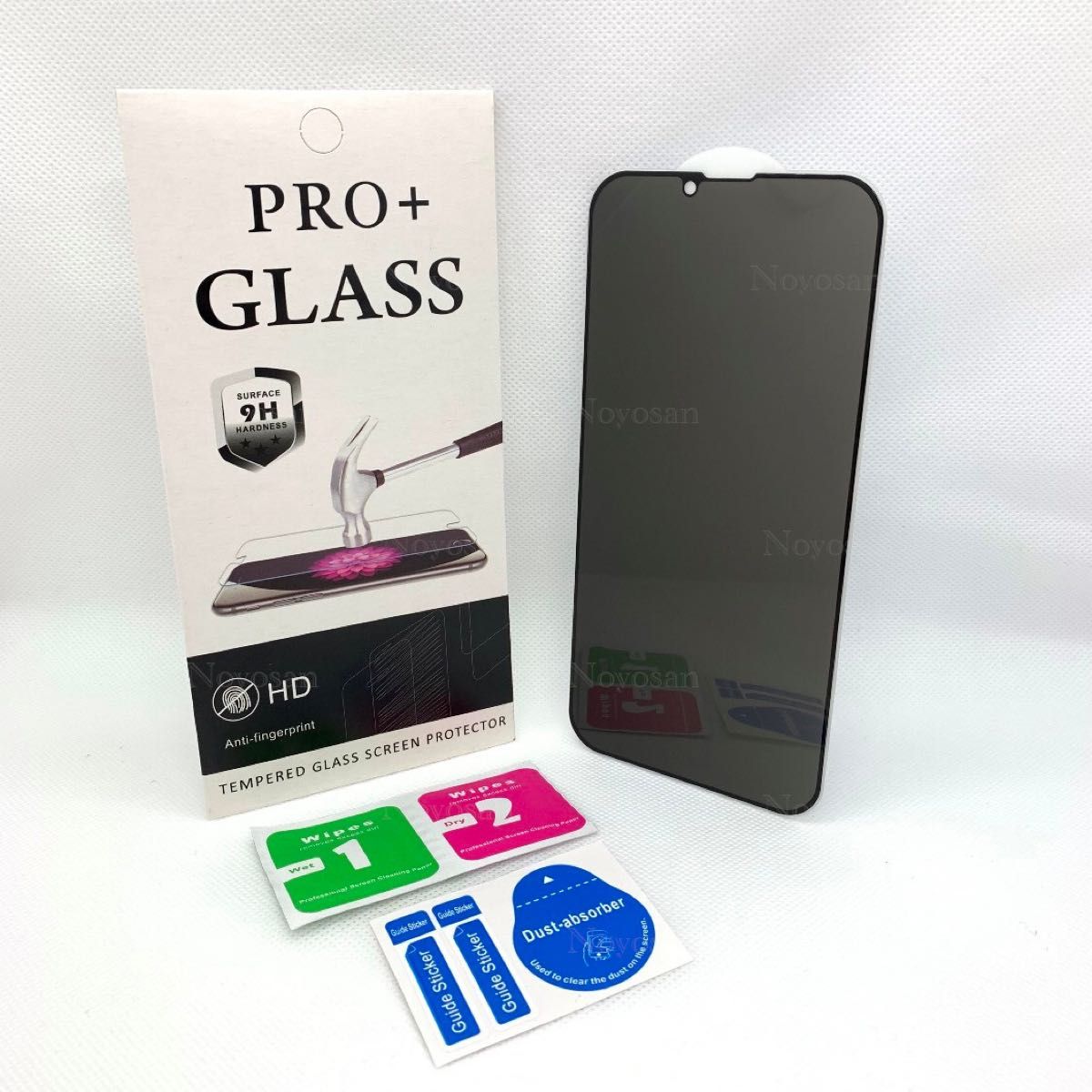 iPhone 14Plus / iPhone 13ProMax 覗き見防止全面保護強化ガラスフィルム