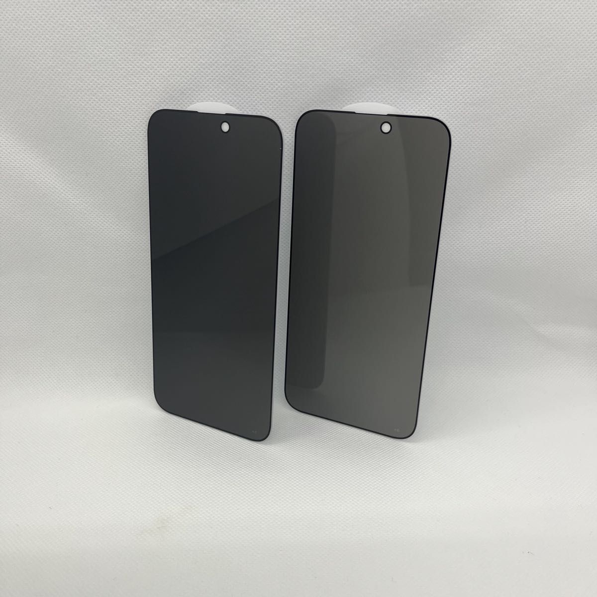 iPhone 15Plus / iPhone 15ProMax対応 覗き見防止全面保護強化ガラスフィルム2枚セット