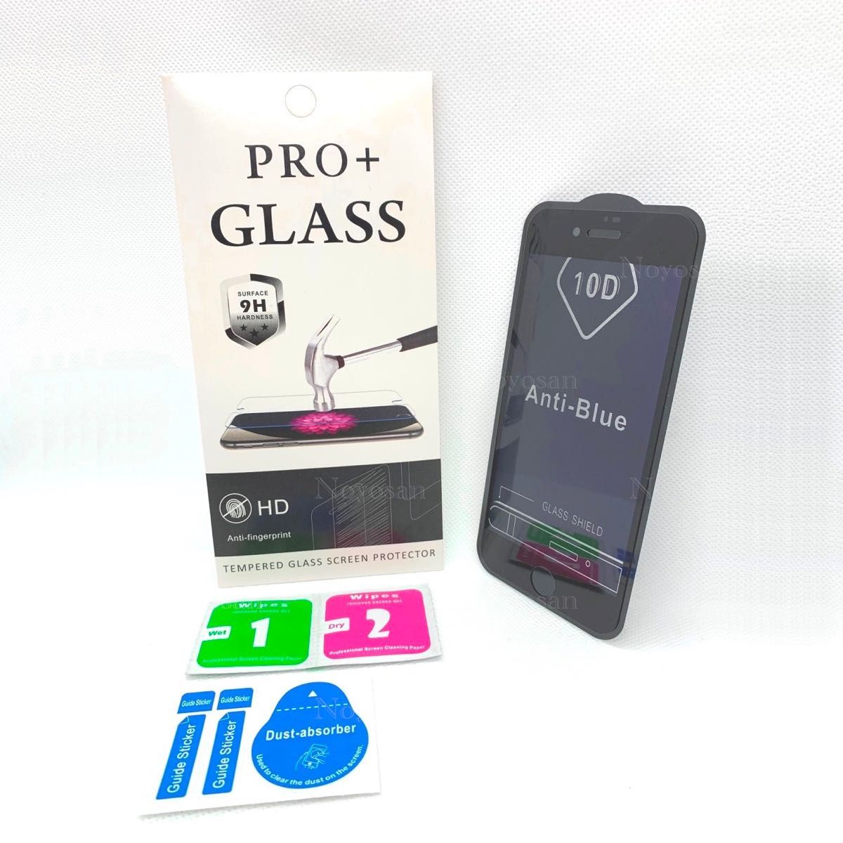 iPhone SE(第2世代) / iPhoneSE(第3世代) ブルーライトカット全面保護強化ガラスフィルム