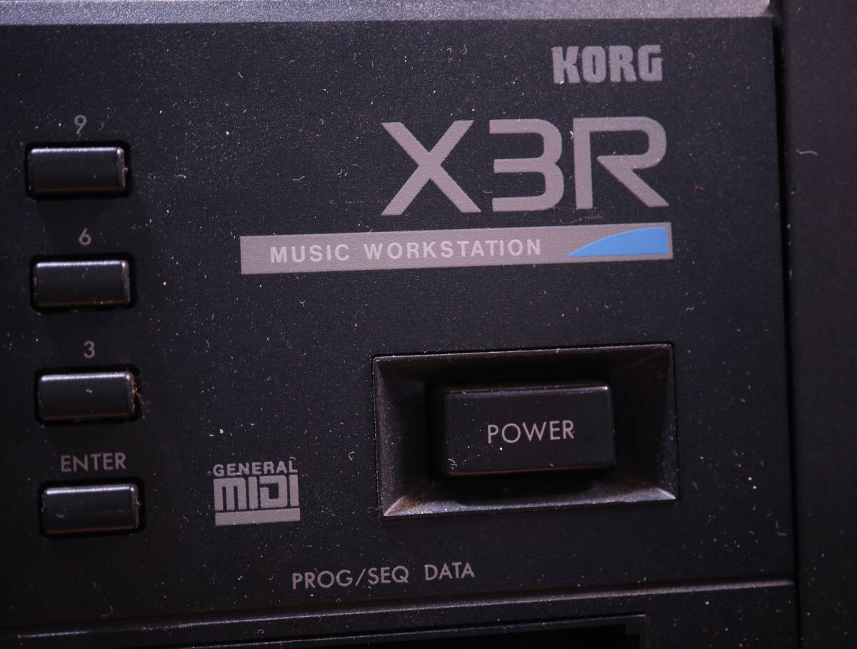 KORG X3R основы работа проверка завершено 