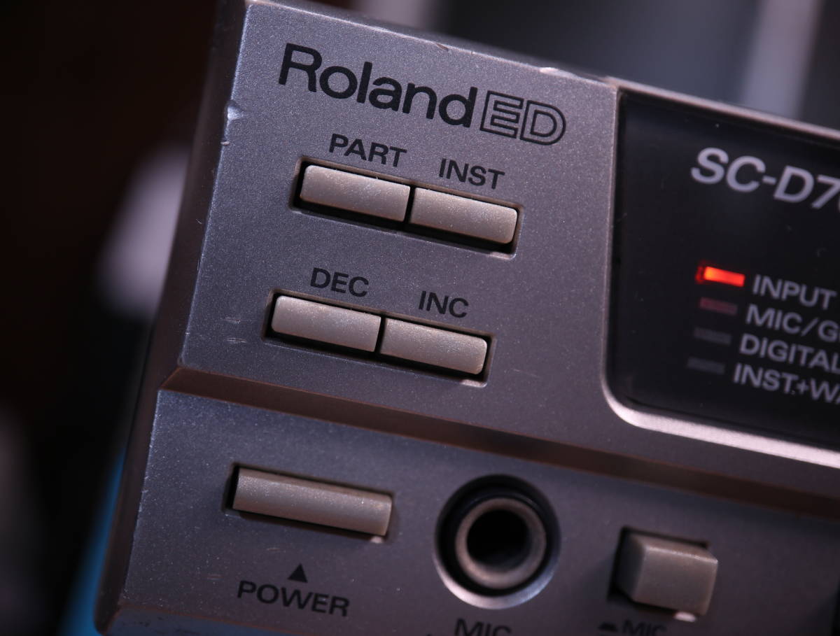 Roland SC-D70 動作チェック済み_画像3