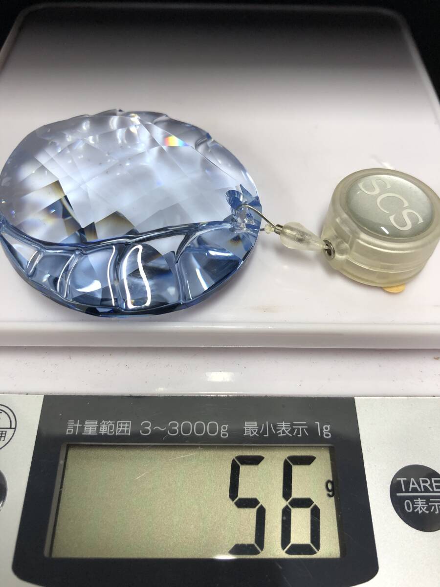 0404.94 新品 本物 スワロフスキー 水色　クリスタル SWAROVSKI　56ｇ_画像5