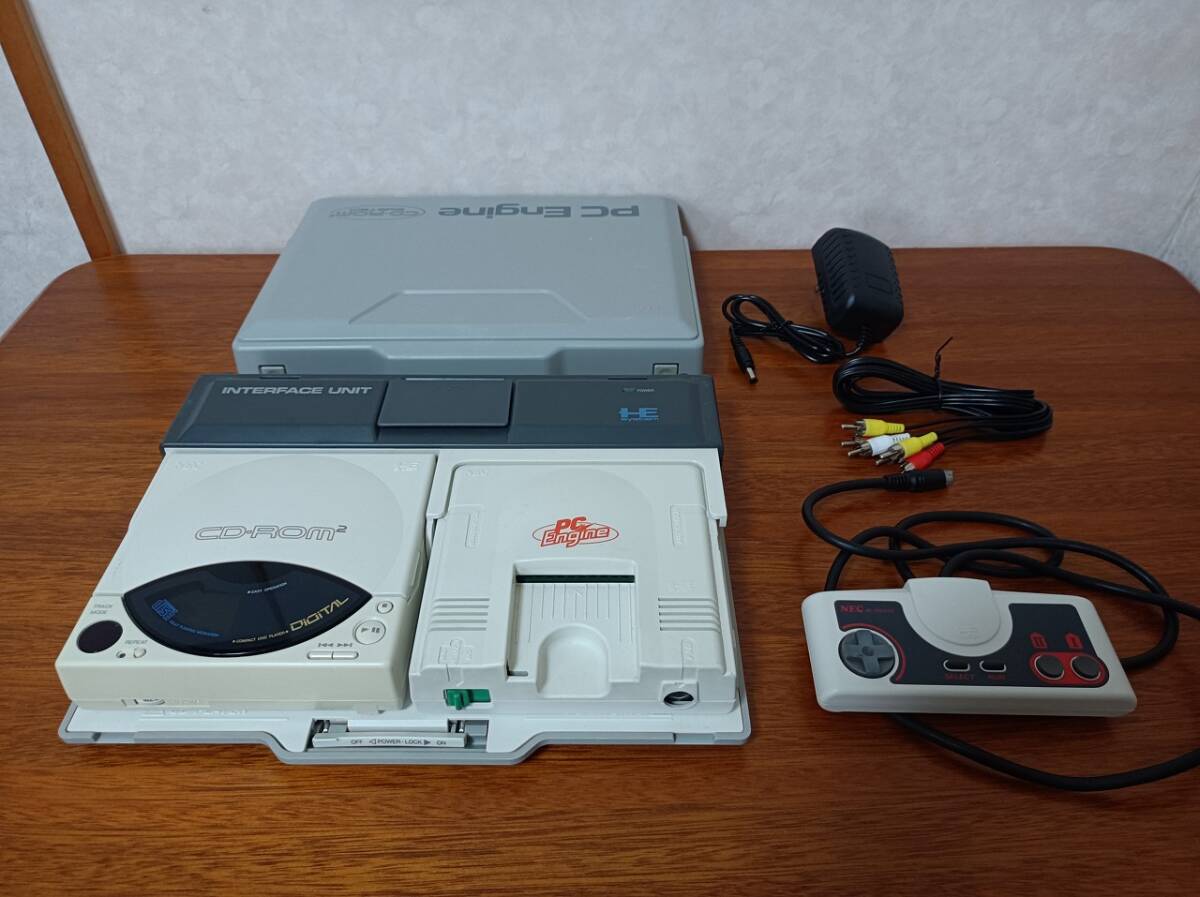 PC engine CD-ROM2 system latter term type CDR-30A IFU-30A maintenance ending 