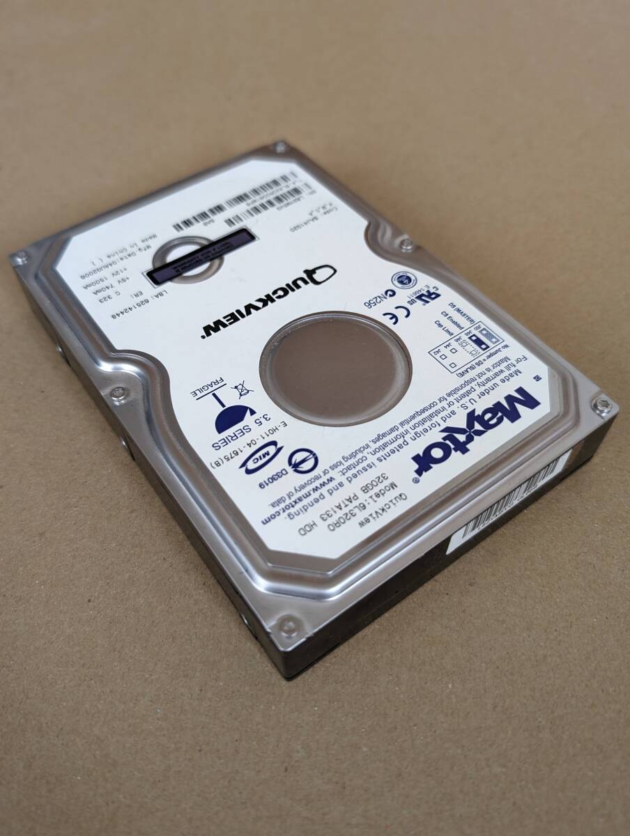 ◎おまけ付き Maxtor 6L320R0 320GB IDE HDD◎の画像4