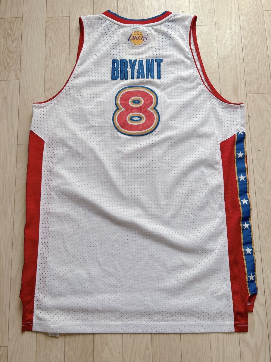 Reebok Kobe Bryant 8 NBA allstar ユニフォームレイカーズ の画像2