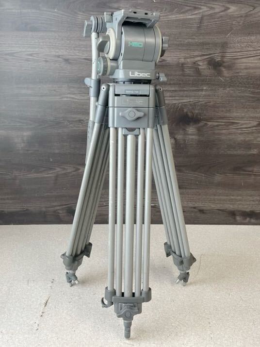 1円 HEIWA Libec H80リーベック TRIPOD T95 ビデオカメラ用 三脚 ヘイワ 業務用 プロ用 売り切り