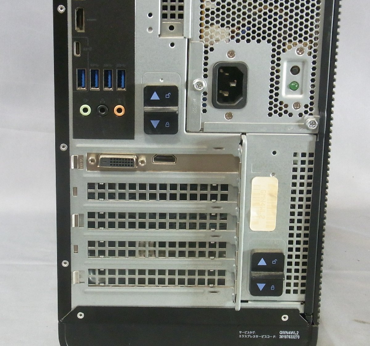 B39164 O-02294 Dell XPS 型番不明 / Core i7-7700 8GB ジャンクの画像3