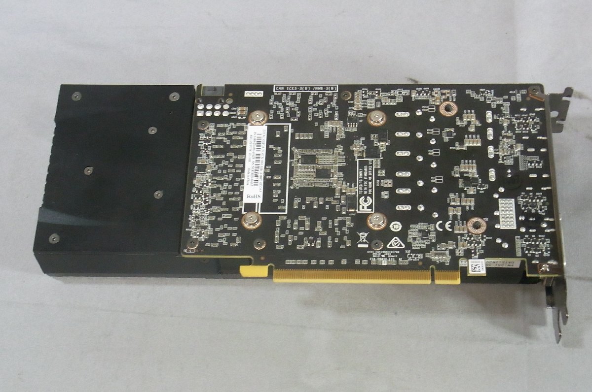 B39314 O-03078 ZOTAC Geforce GTX1060 3GB ジャンクの画像2