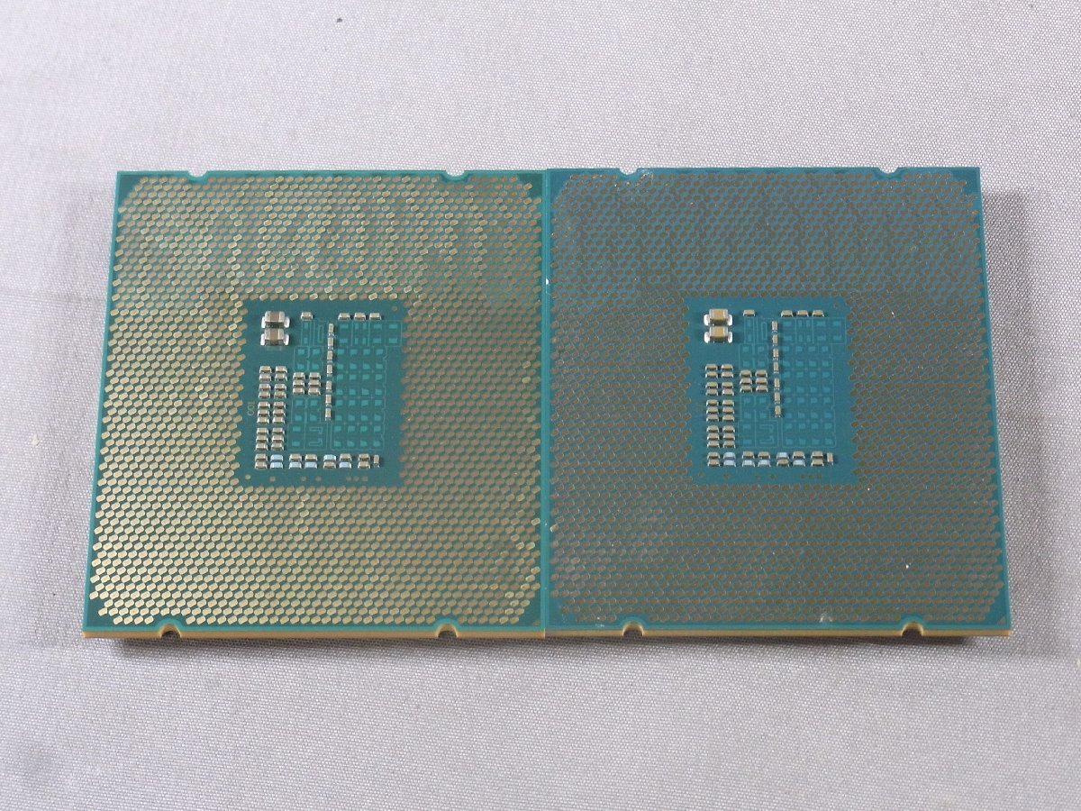 B39034 O-02256 intel Core i7-5960X LGA2011 CPU 2個セット ジャンク_画像2