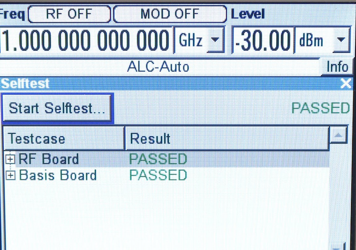 MF51165◆ROHDE&SCHWARZ SMC100A Opt.B103 シグナルジェネレータ 信号発生器 9kHz-3.2GHz【返品保証あり】の画像7