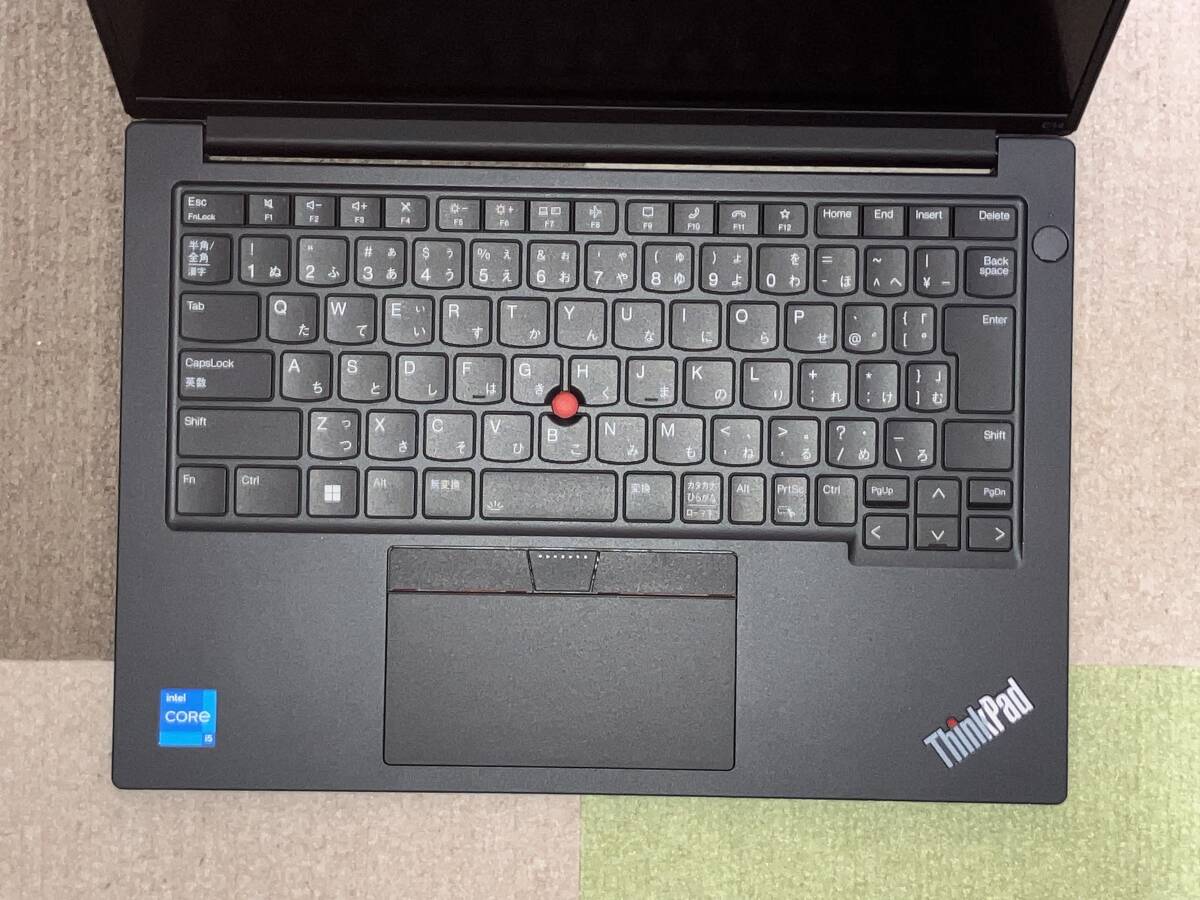 Lenovo ThinkPad E14 Gen5 Intel COREi5 MEM40GB SSD256GB UXGA 1920 x 1200 Win11Homeの画像3