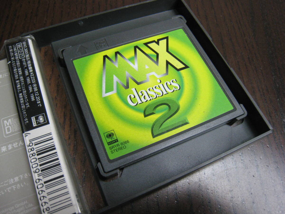 MD『MAX classics 2』Mini Disc ミニディスク_画像3