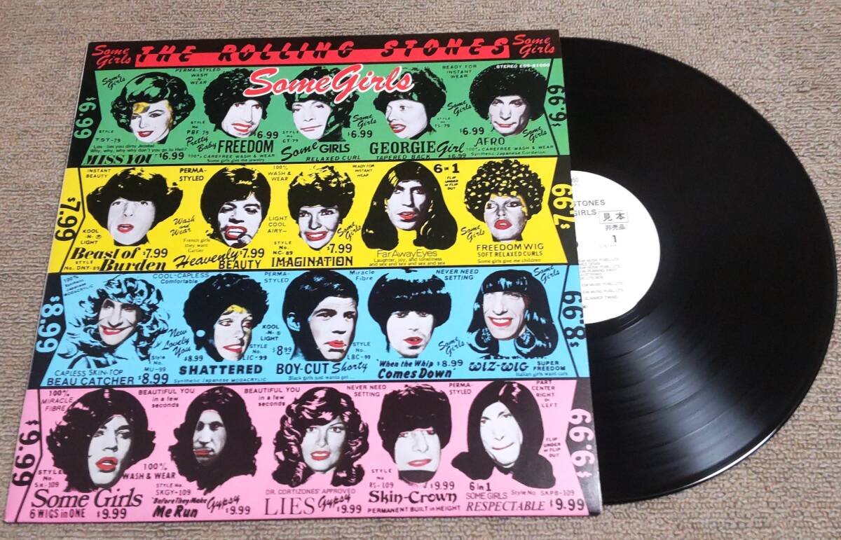 ザ・ローリング・ストーンズ '78年非売品LP「女たち」ROLLING STONES/SOME GIRLS_画像1
