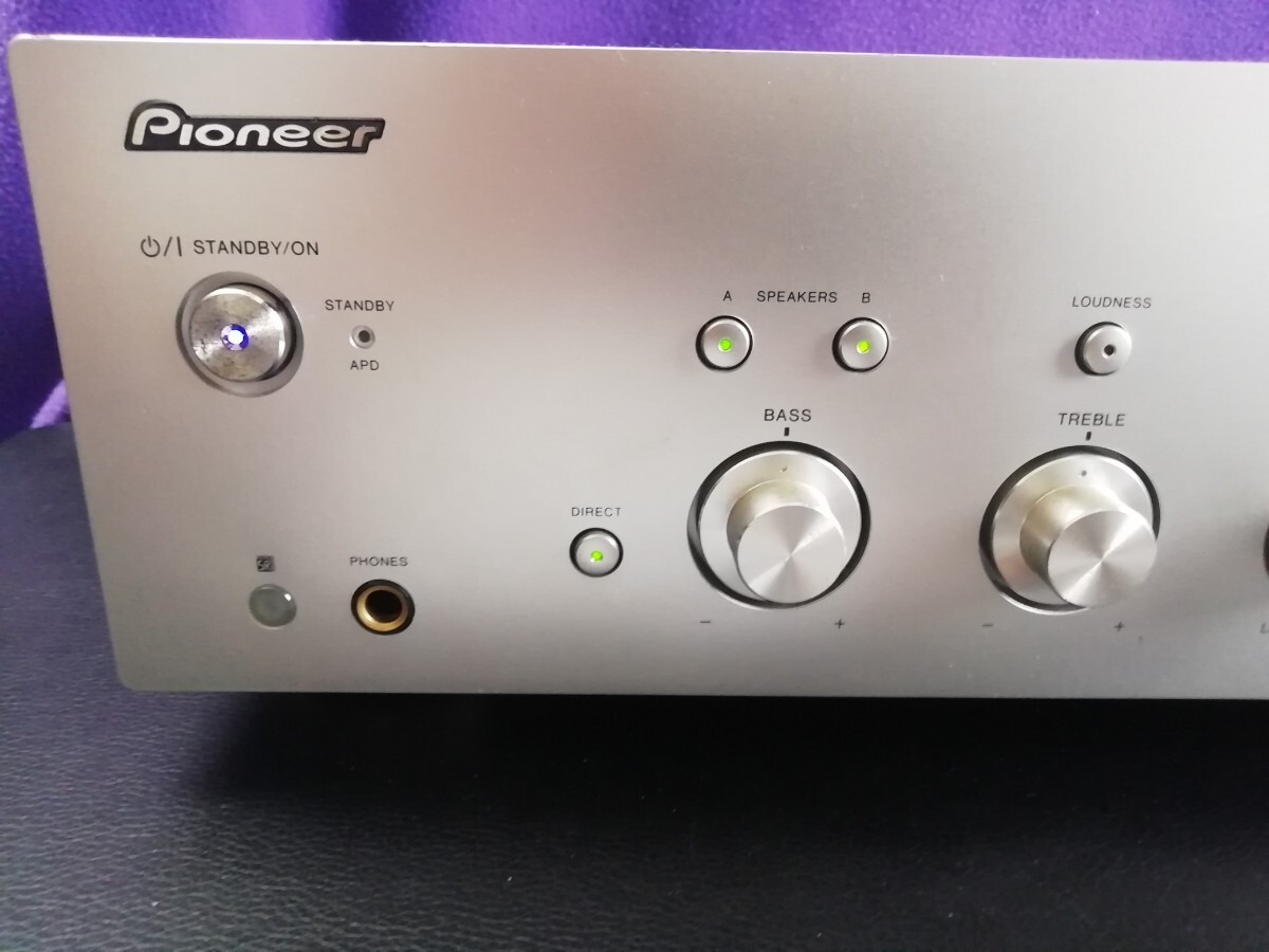 Pioneer プリメインアンプ model【A-10】正常動作美品 2015年製 定格出力50Wx2(4Ω) SP出力2系統 アナログ入力RCA6系統(PHONO MMx1含)_画像2