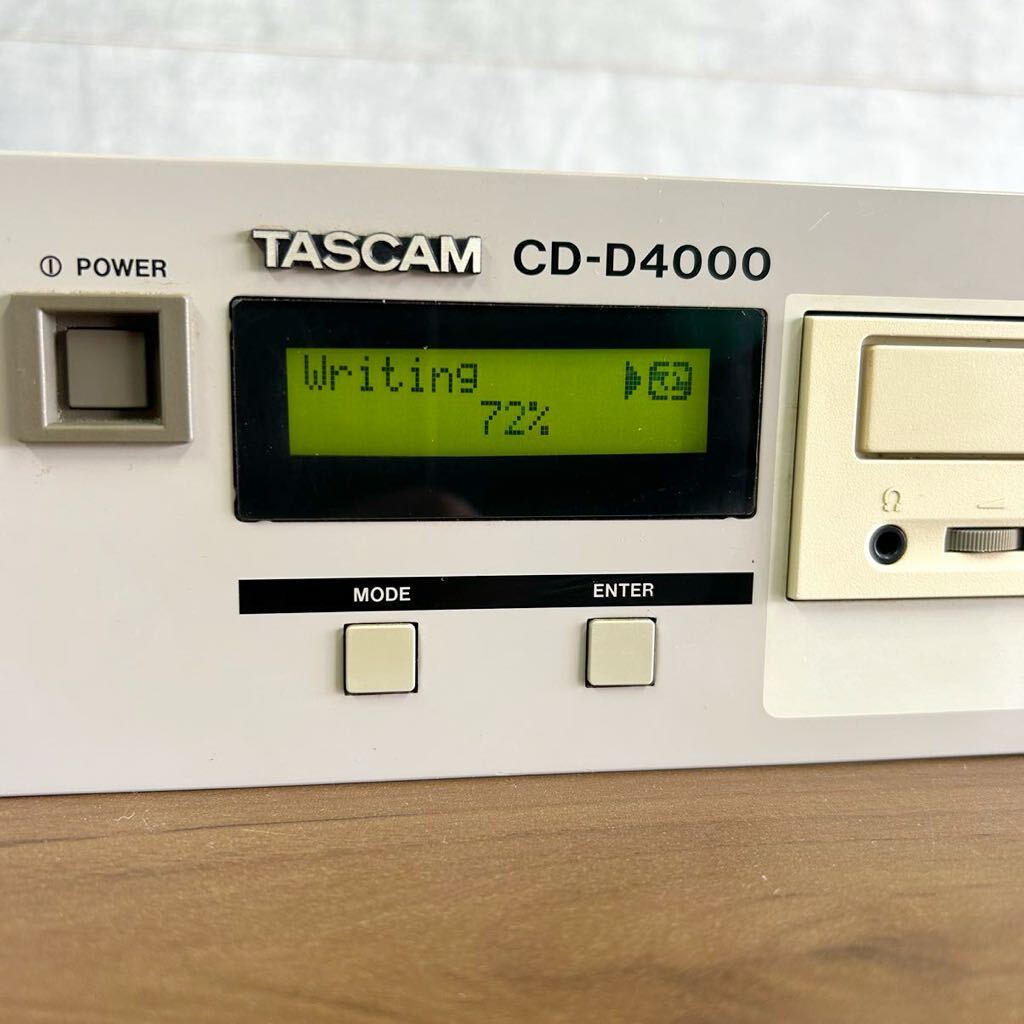 【送料無料】 TASCAM タスカム CD-D4000 業務用 CDデュプリケーター 再生・コピー確認済 【現状品】の画像8