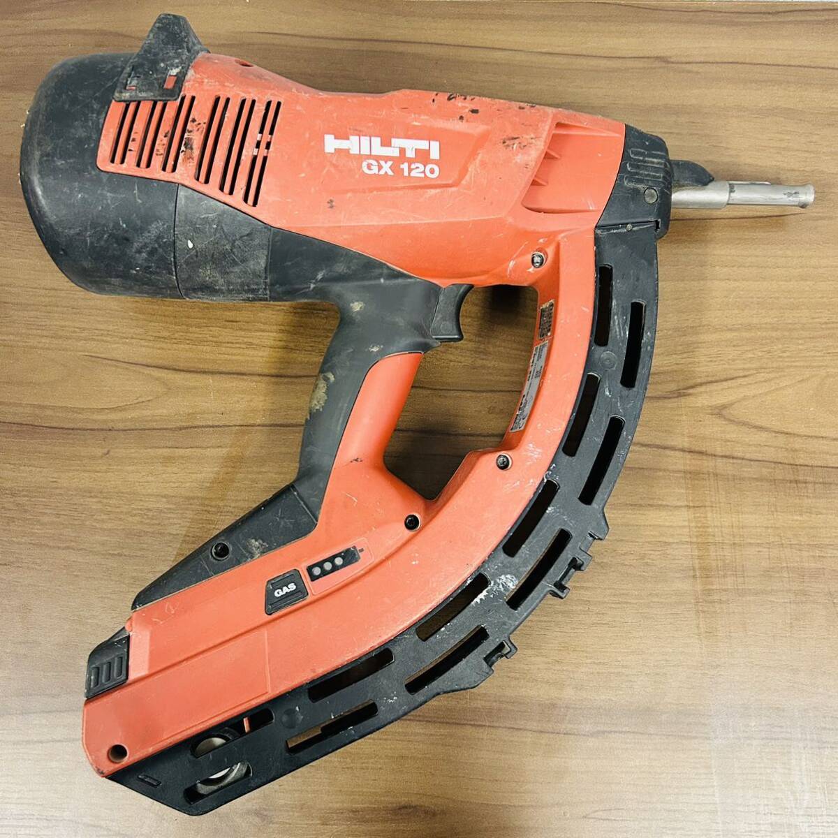 【送料無料】 HILTI ガス鋲打ち機 GX120 ヒルティ ガス式鋲打機 【動作確認済】の画像3