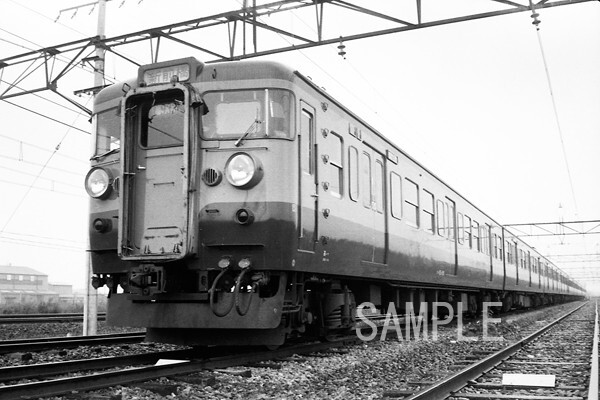 115系 昭和42年【鉄道写真11570】KGサイズ☆_画像1