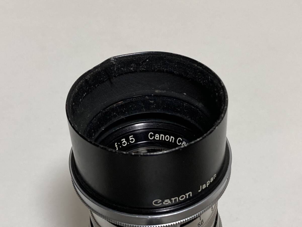 Canon 100mm F3.5 Lマウント 単焦点レンズ L39_画像10