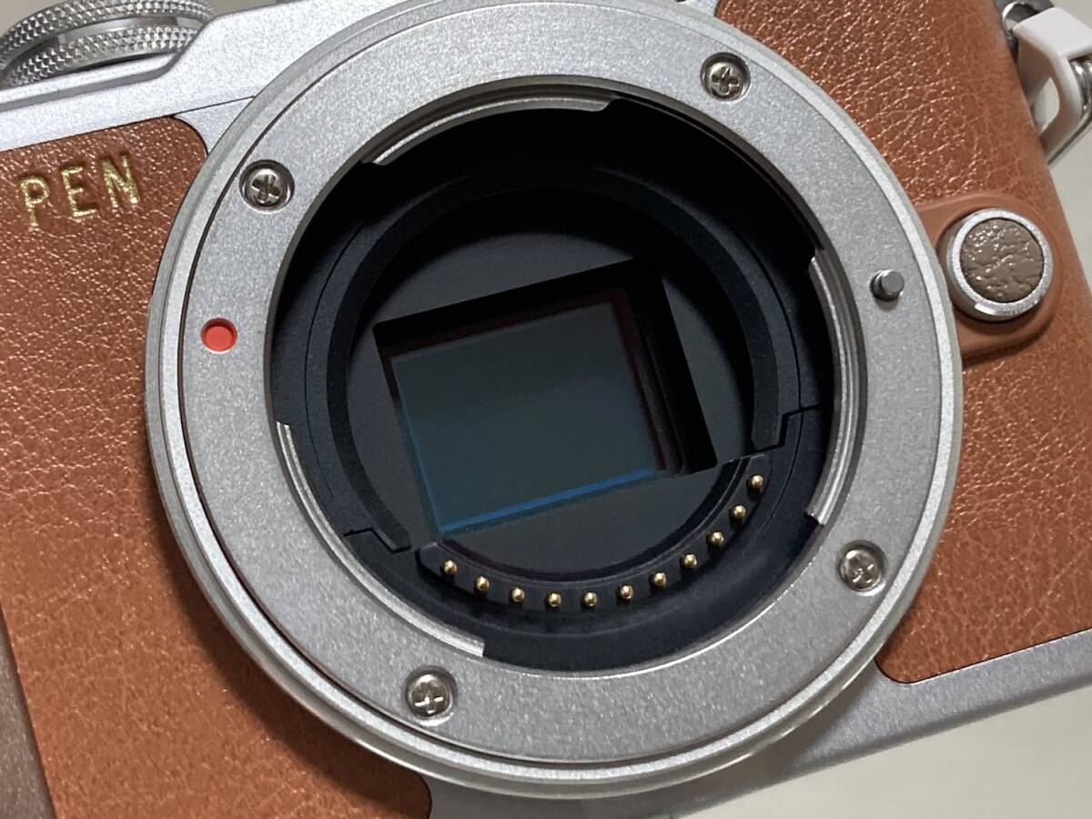 OLYMPUS PEN E-PL8 EZダブルズームキット ブラウン / M.ZUIKO DIGITAL ED 14-42mm F3.5-5.6 EZ 40-150mm F4.0-5.6 R ミラーレス一眼カメラの画像3