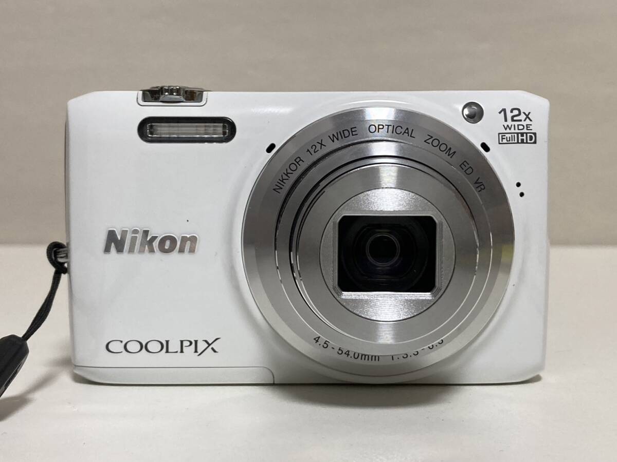 Nikon COOLPIX S6800 コンパクトデジタルカメラ ホワイト_画像3