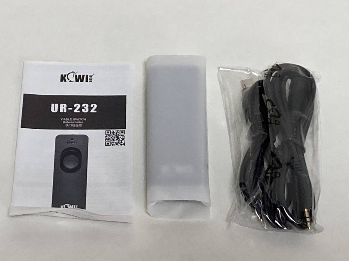 Kiwifotos リモートスイッチ UR-232F2 リモートコントロール シャッターリリースコード ① SONY 用 UR-232
