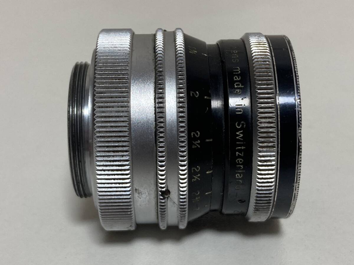 Kern-Paillard SWITAR 25mm F1.4 H16 RX Switzerland Cマウント ケルン シネカメラ シネマ用レンズ シネレンズ 単焦点レンズの画像4