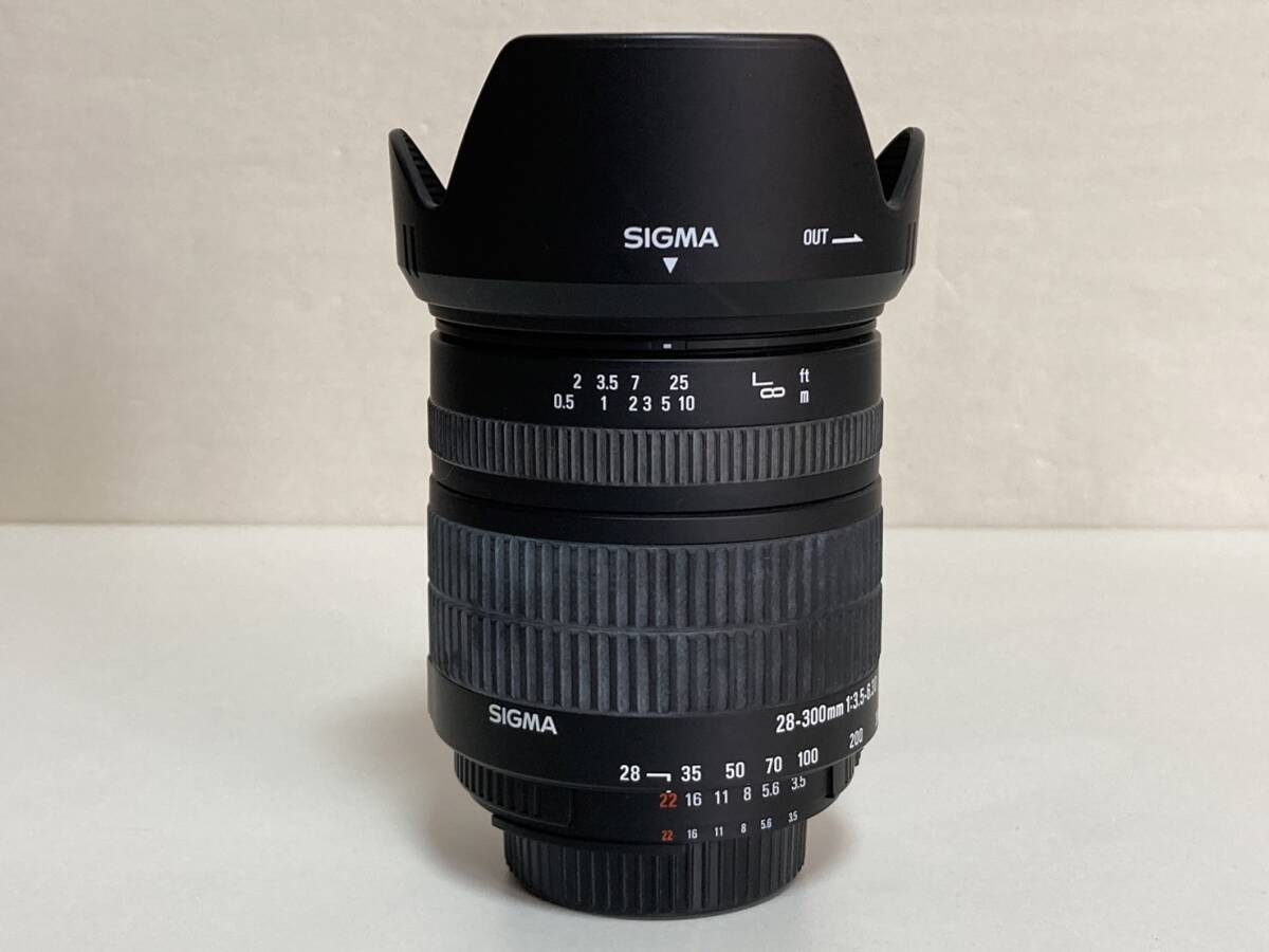 SIGMA 28-300mm F3.5-6.3 D MACRO Nikon用 ズームレンズジャンク 現状品の画像2