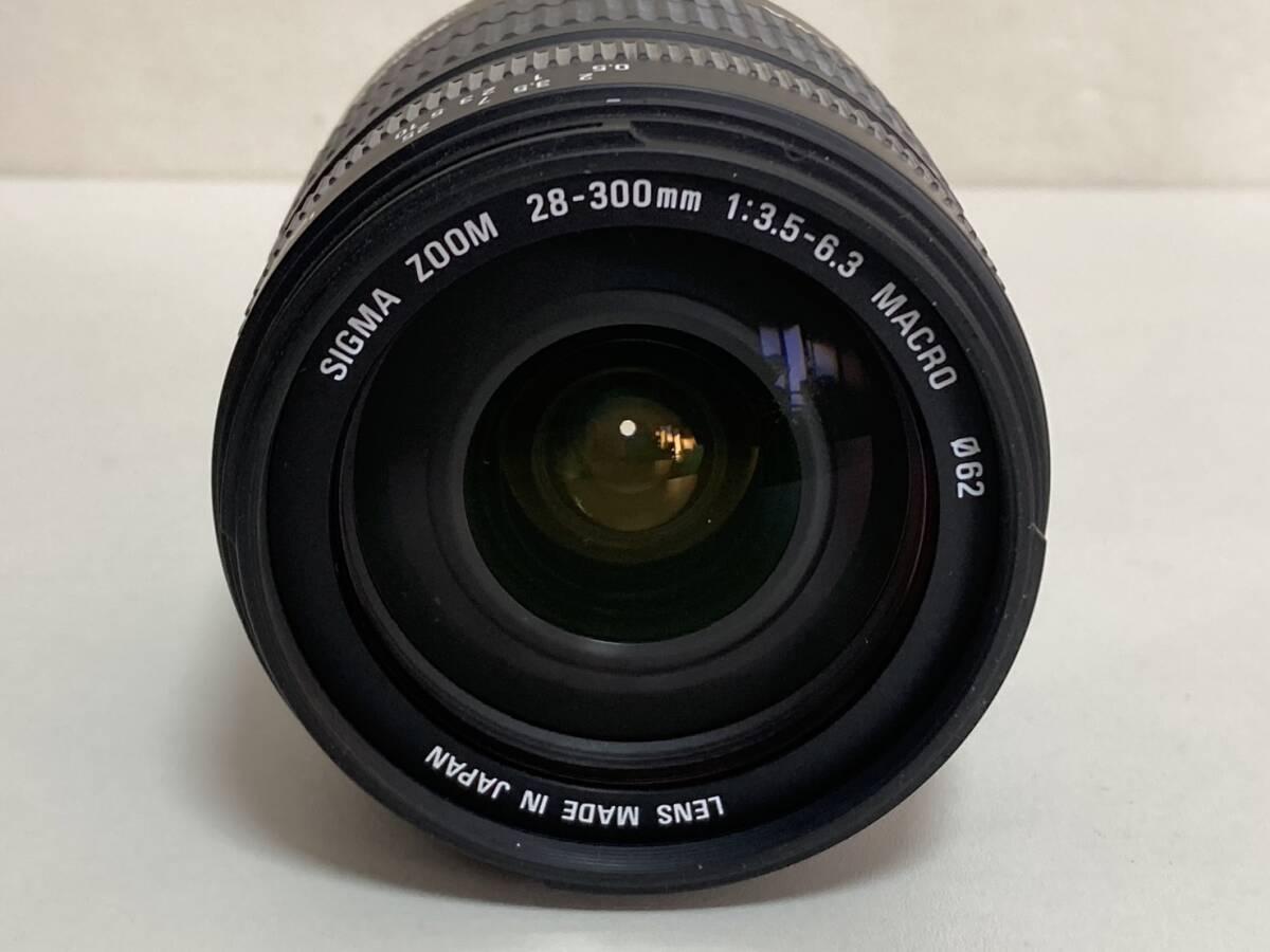 SIGMA 28-300mm F3.5-6.3 D MACRO Nikon用 ズームレンズジャンク 現状品の画像7