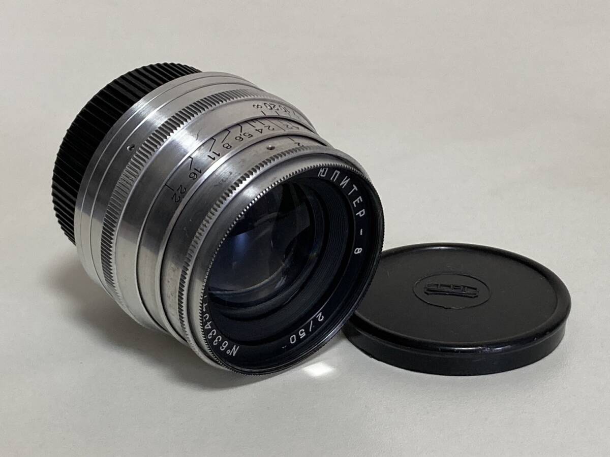 JUPITER-8 50mm F2 ジュピター Lマウント L39マウント 単焦点レンズの画像1