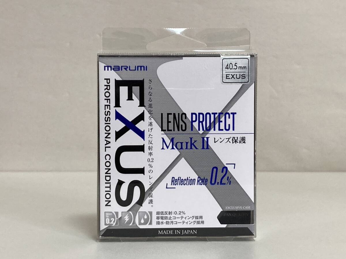 marumi EXUS LENS PROTECT MarkII 40.5mm マルミ フィルター レンズ保護フィルター プロテクター_画像1