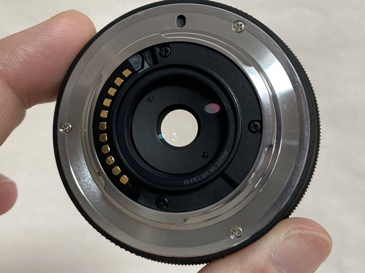 オリンパス M.ZUIKO DIGITAL ED 14-42mm F3.5-5.6 EZ ブラック 電動式パンケーキズームレンズ OLYMPUS パンケーキレンズの画像5