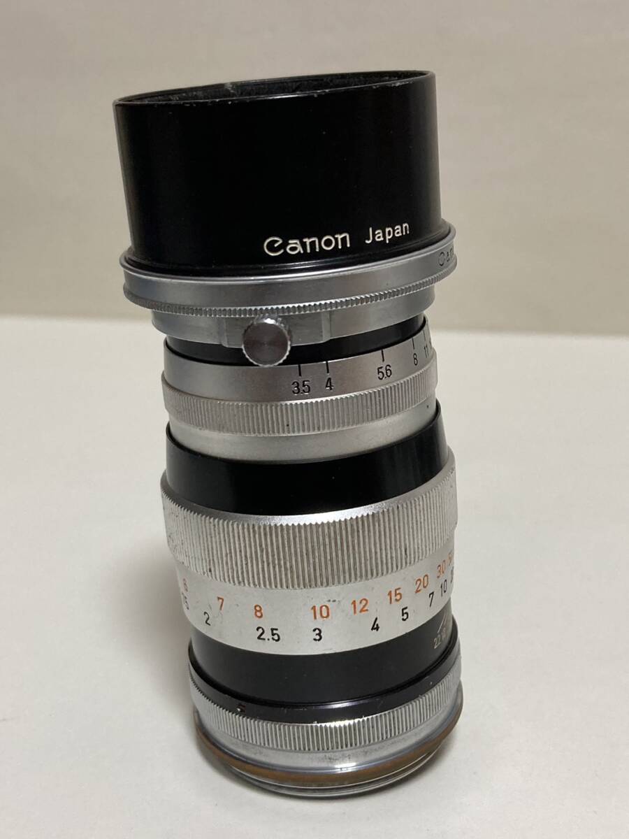 Canon 100mm F3.5 Lマウント 単焦点レンズ L39_画像5